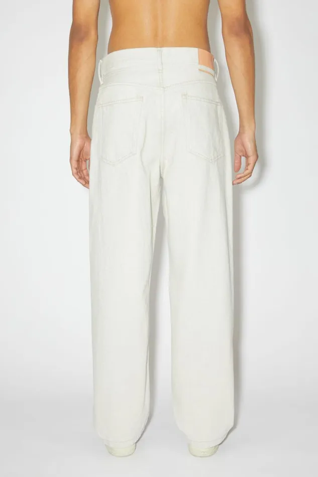 Men Loose Fit Jeans 1991 Toj Ecruecru Acne Studios Jeans