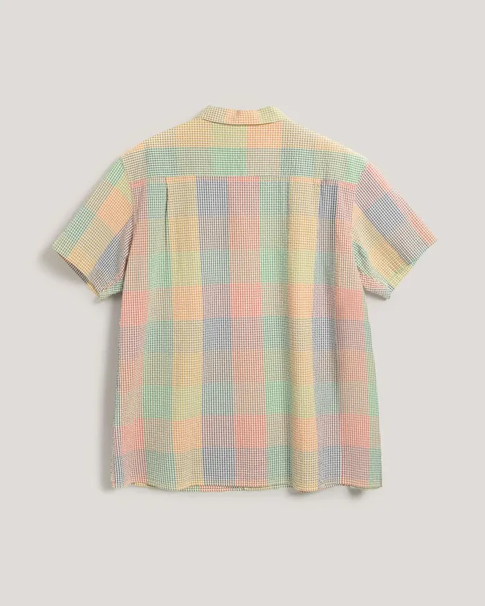 Men Malick Shirt Light Multi Check YMC Shirts