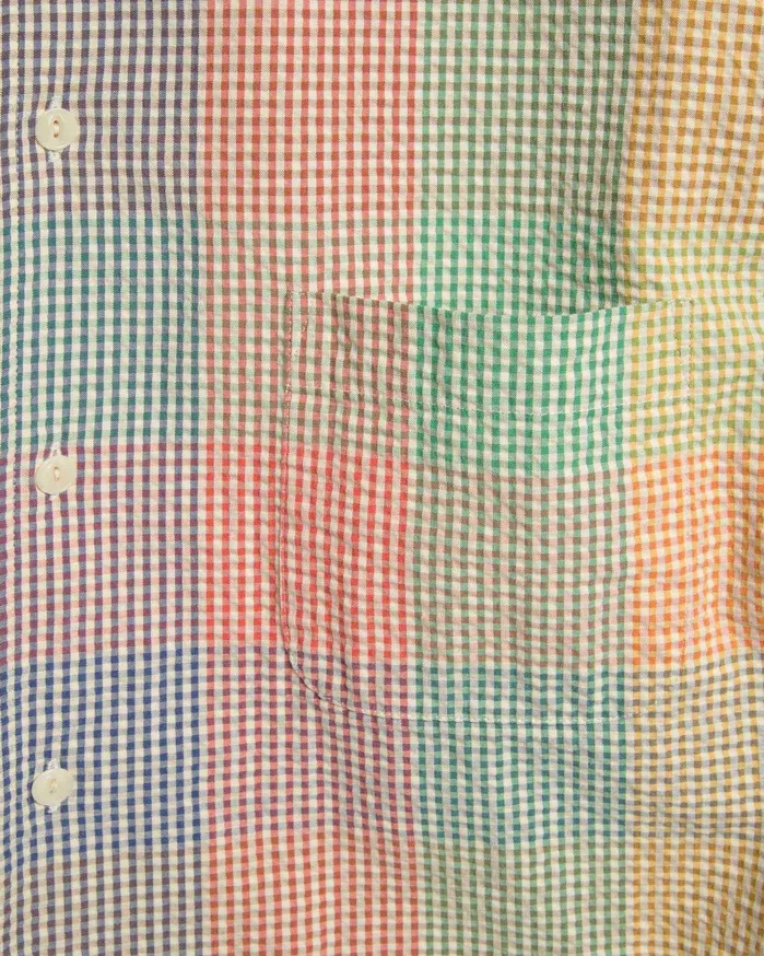 Men Malick Shirt Light Multi Check YMC Shirts
