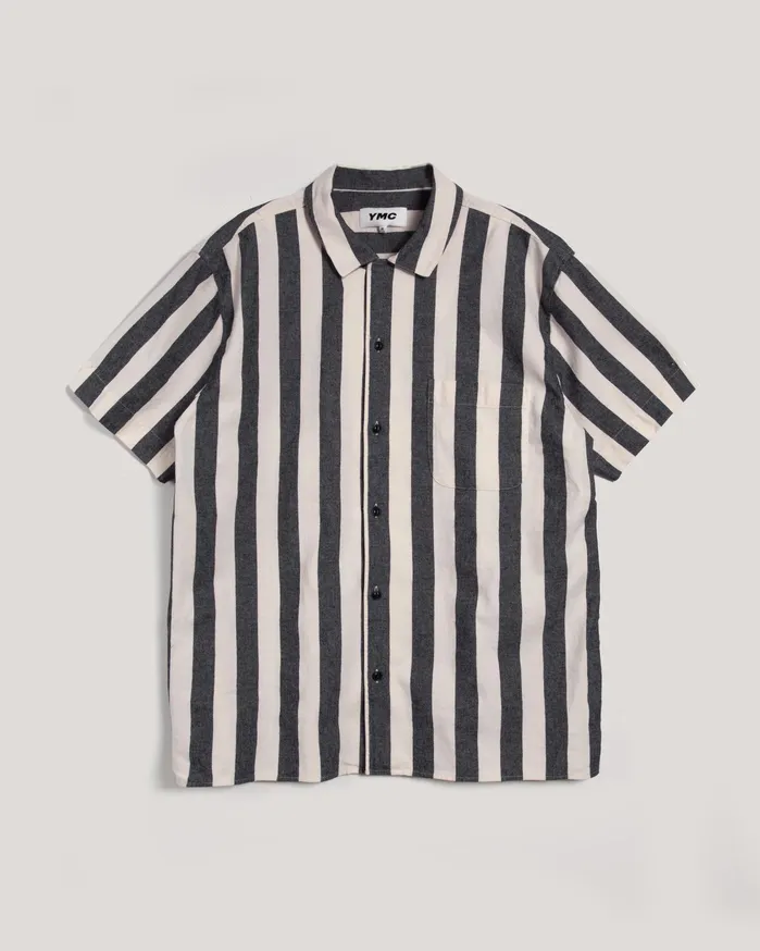 Men Malick Shirt Navy Multi YMC Shirts