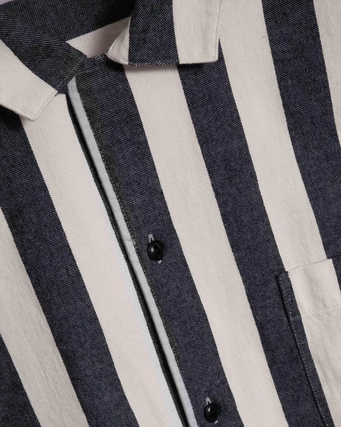 Men Malick Shirt Navy Multi YMC Shirts
