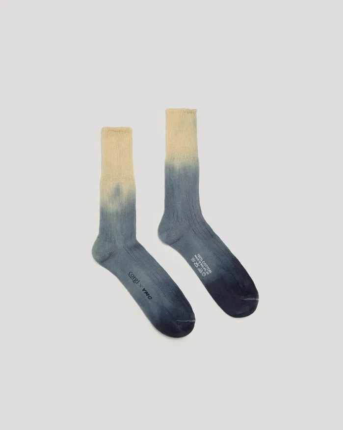 Men Men039s Dip Dye Sock Blue YMC Socks