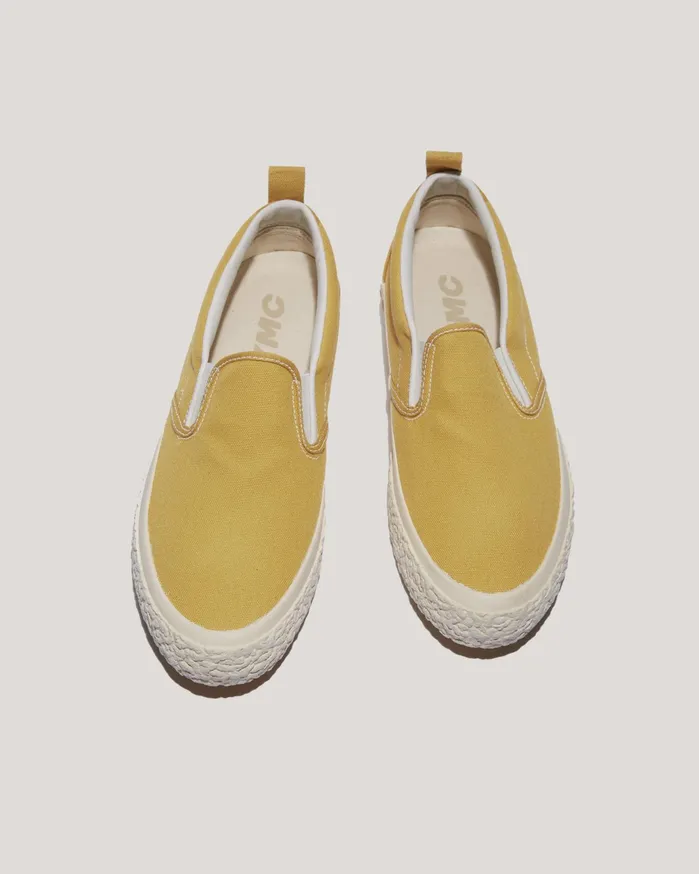 Men Men039s Slip On Sneakers Yellow YMC Sneakers