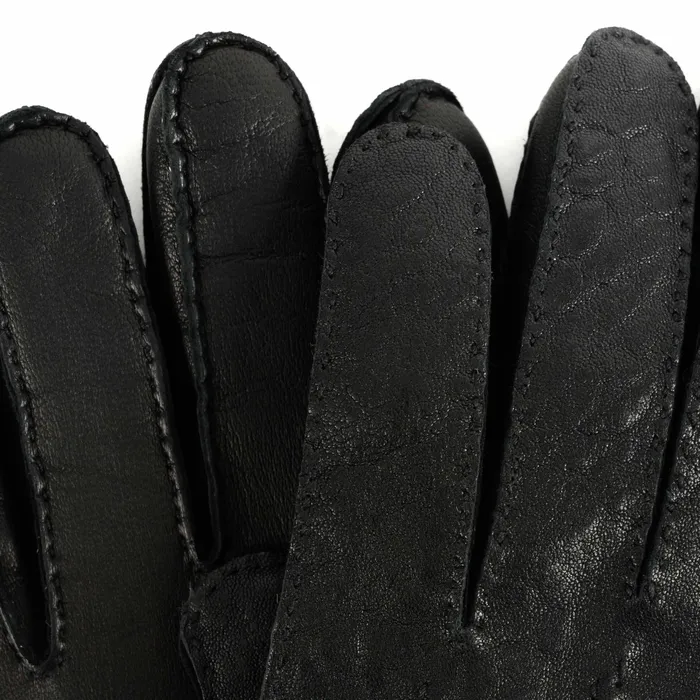 Men Mens Leather Gloves Black Billy Reid Accessories