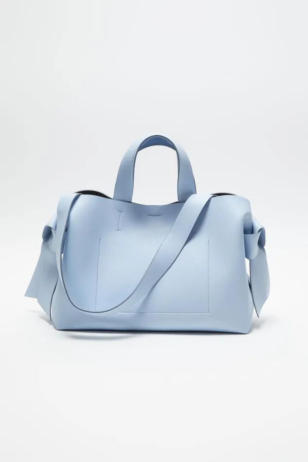 Men Musubi Midi Tote Baby Bluebrown Acne Studios Bags