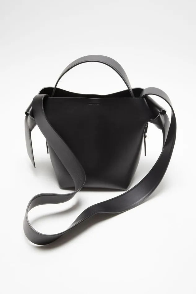 Men Musubi Mini Shoulder Bag Black Acne Studios Bags