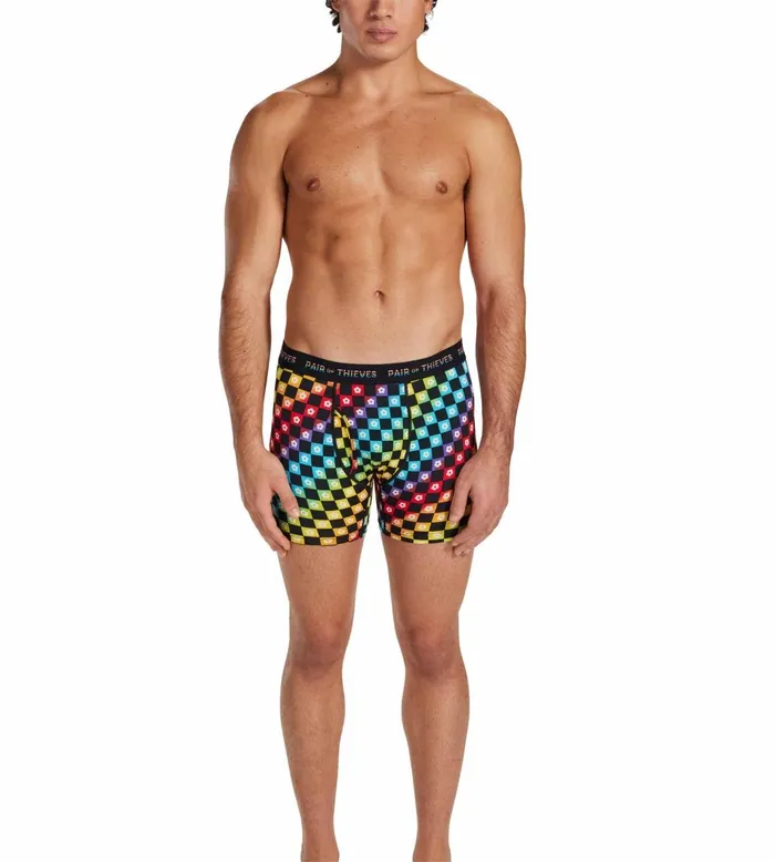 Men Pride Superfit Boxer Briefs Rainbow Underwear 1 Pack 1063299905 Pair Of Thieves Boxer Briefs