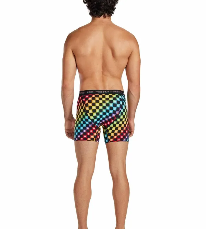 Men Pride Superfit Boxer Briefs Rainbow Underwear 1 Pack 1063299905 Pair Of Thieves Boxer Briefs