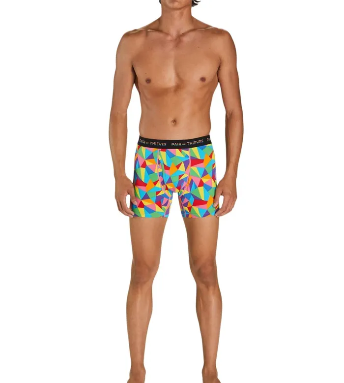 Men Pride Superfit Boxer Briefs Rainbow Underwear 1 Pack Pair Of Thieves Boxer Briefs