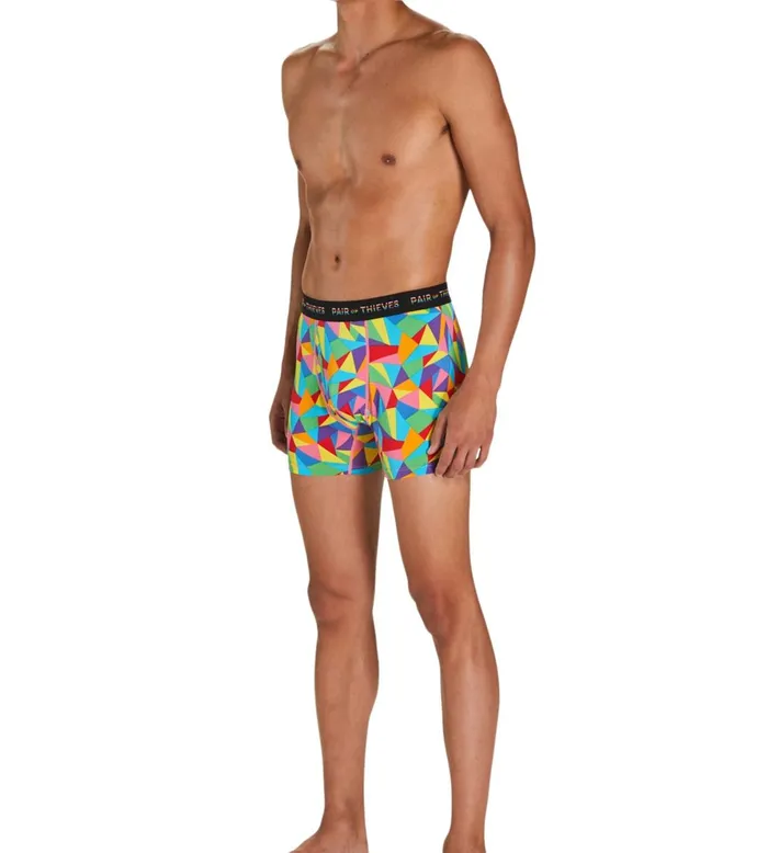 Men Pride Superfit Boxer Briefs Rainbow Underwear 1 Pack Pair Of Thieves Boxer Briefs
