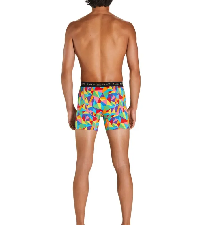 Men Pride Superfit Boxer Briefs Rainbow Underwear 1 Pack Pair Of Thieves Boxer Briefs