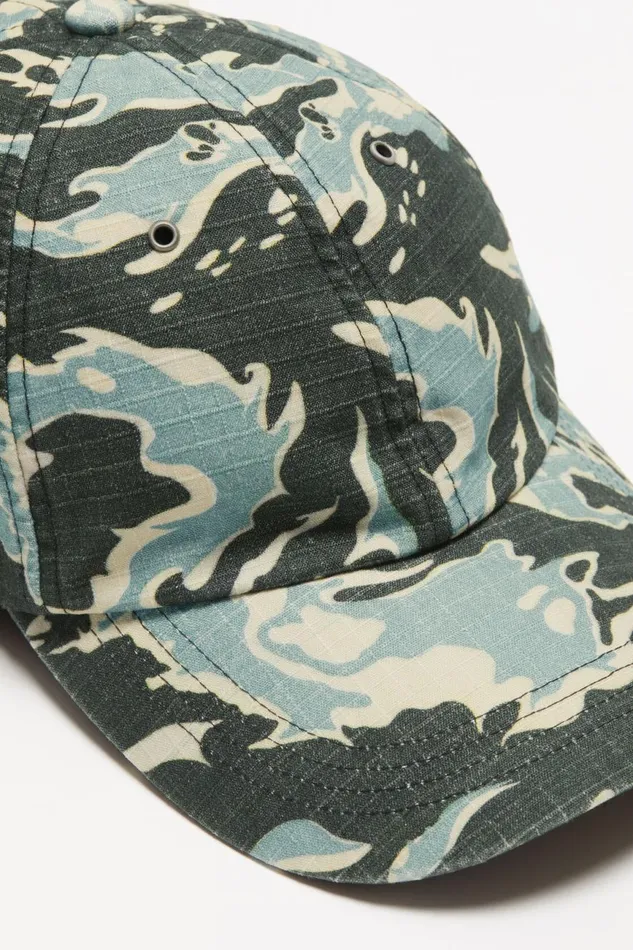 Men Printed Cap Blackblue Acne Studios Hats