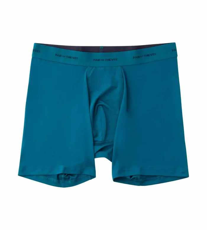 Men Quick Dry Action Blend Boxer Briefs Green Underwear 3 Pack Pair Of Thieves Boxer Briefs