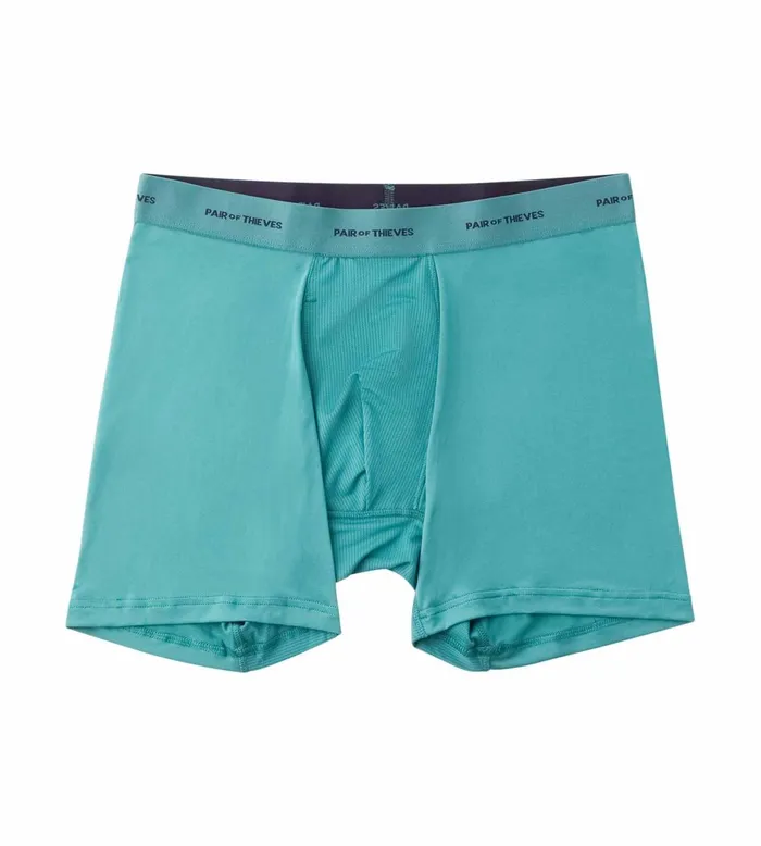 Men Quick Dry Action Blend Boxer Briefs Green Underwear 3 Pack Pair Of Thieves Boxer Briefs