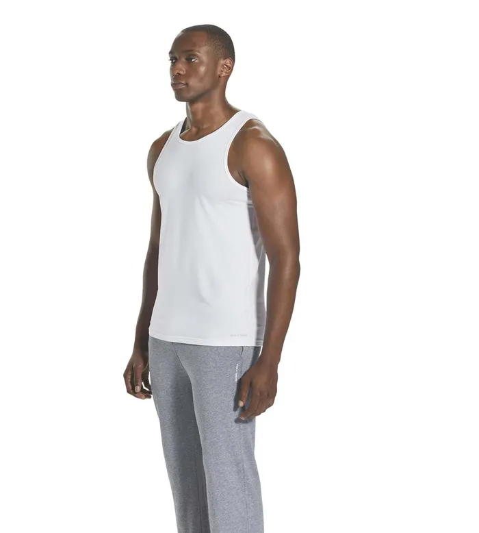 Men Ready For Everything Supersoft Tank Undershirt White Shirt 2 Pack Pair Of Thieves Tanks