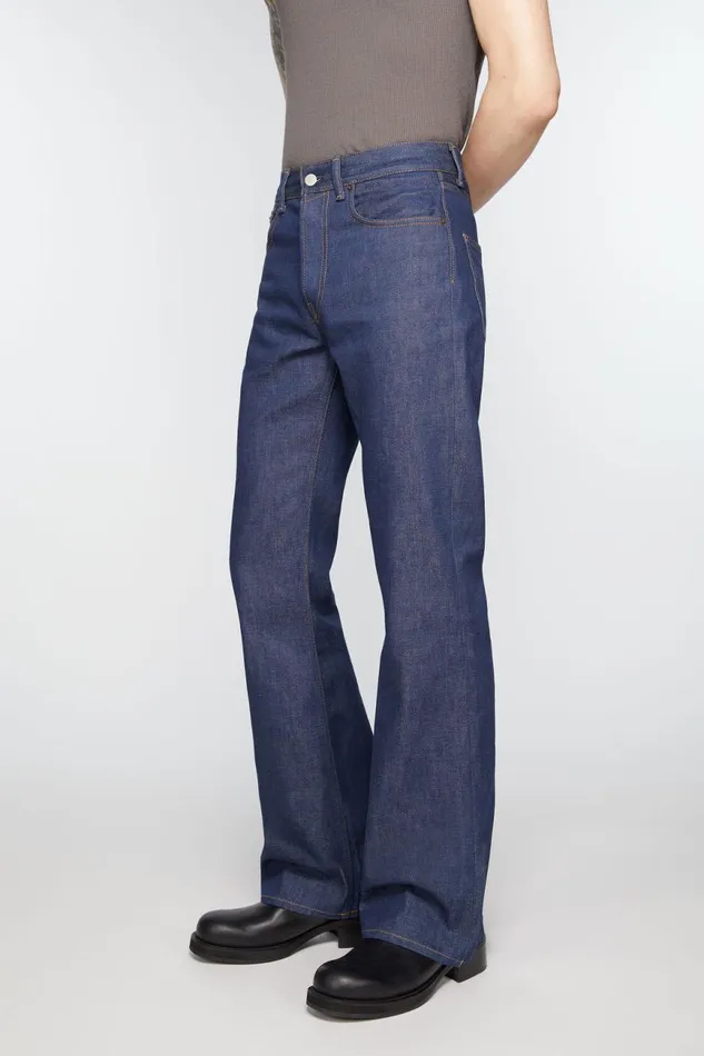Men Regular Fit Jeans 8211 1992 Indigo Blue Acne Studios Jeans
