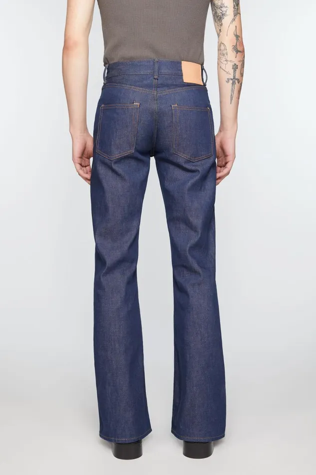 Men Regular Fit Jeans 8211 1992 Indigo Blue Acne Studios Jeans
