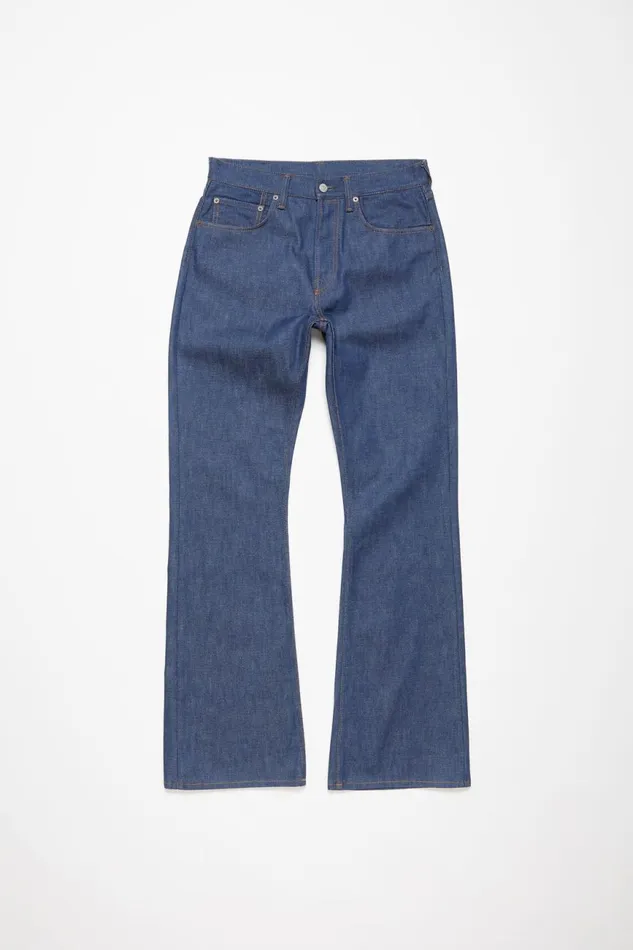 Men Regular Fit Jeans 8211 1992 Indigo Blue Acne Studios Jeans