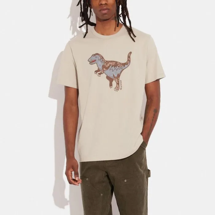 Men Rexy T Shirt Chalk Coach Tops and Bottoms