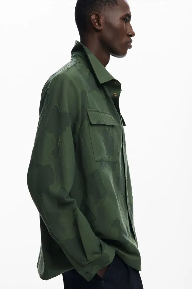Men Shirts Desigual Tactical Shirt
