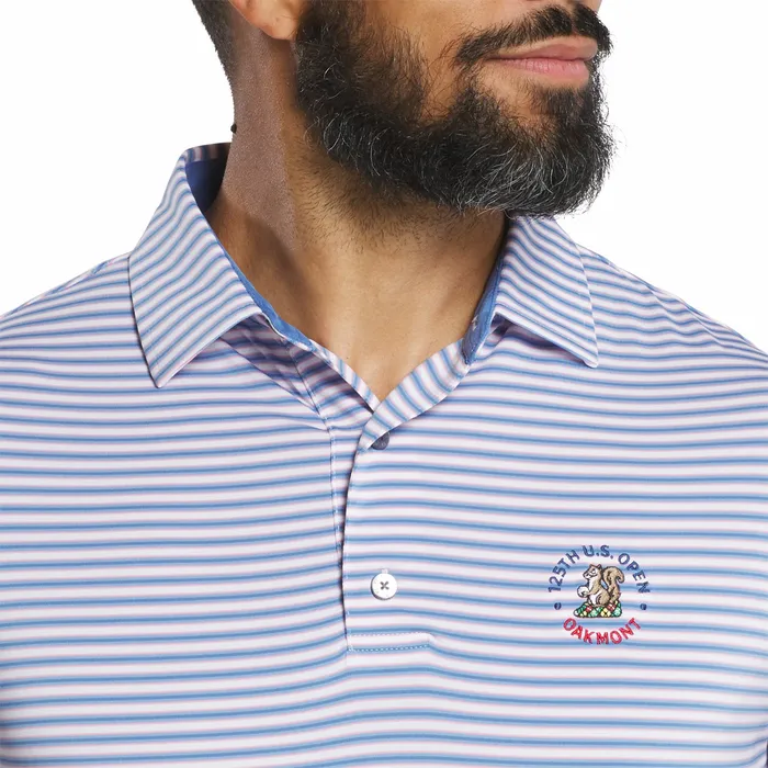 Men Shirts FootJoy 2025 US Open MultiStripe Lisle