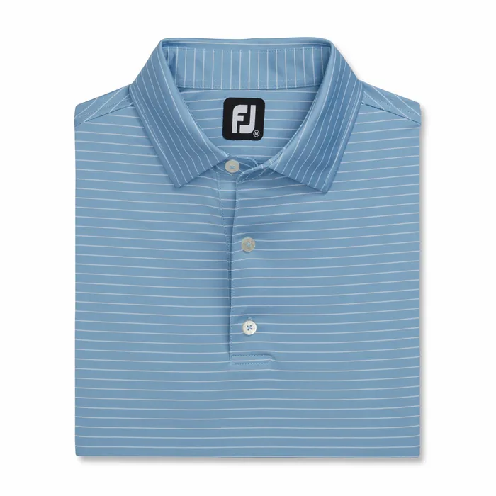 Men Shirts FootJoy Pencil Stripe Lisle