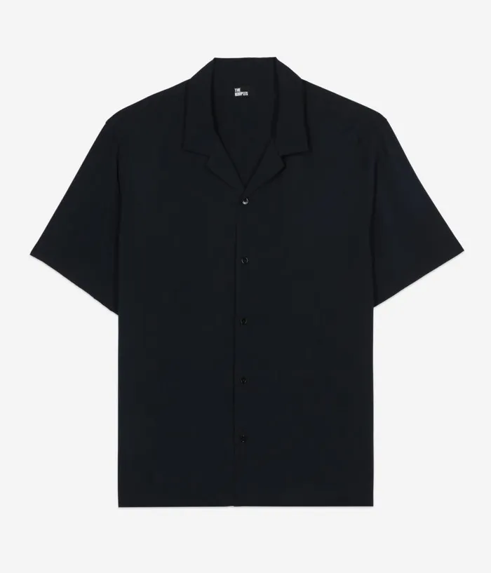 Men Shirts THE KOOPLES Navy Blue Shortsleeved Shirt