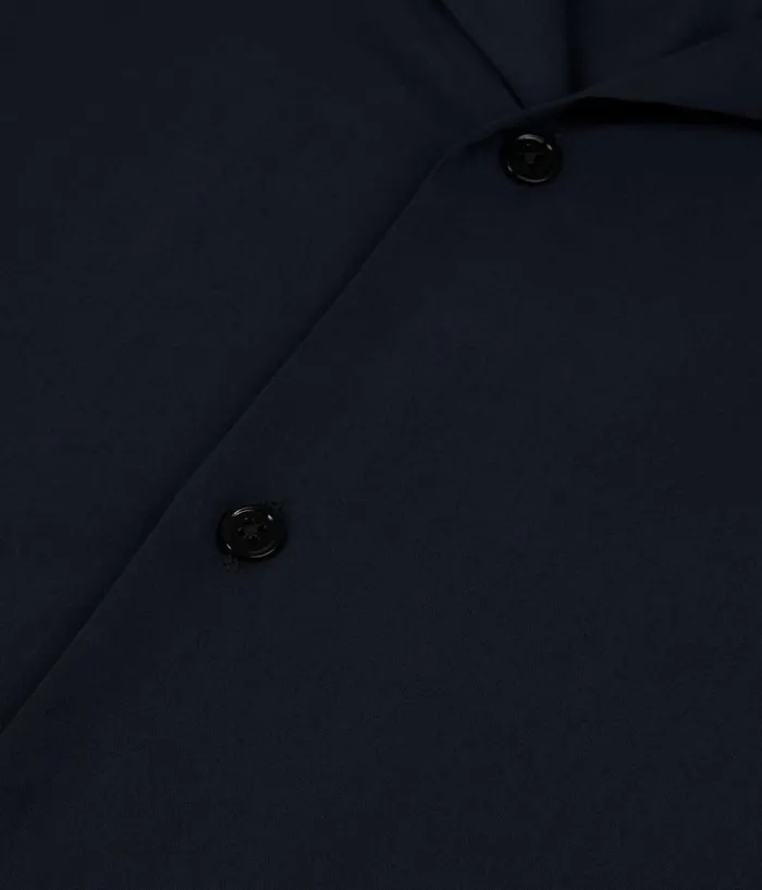 Men Shirts THE KOOPLES Navy Blue Shortsleeved Shirt