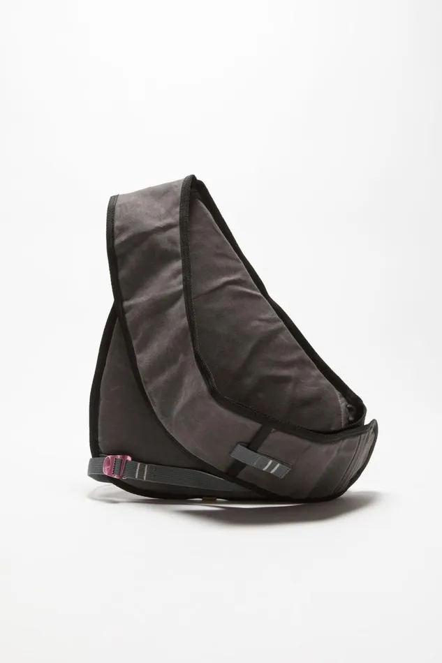 Men Sling Backpack Greyblack Acne Studios Bags