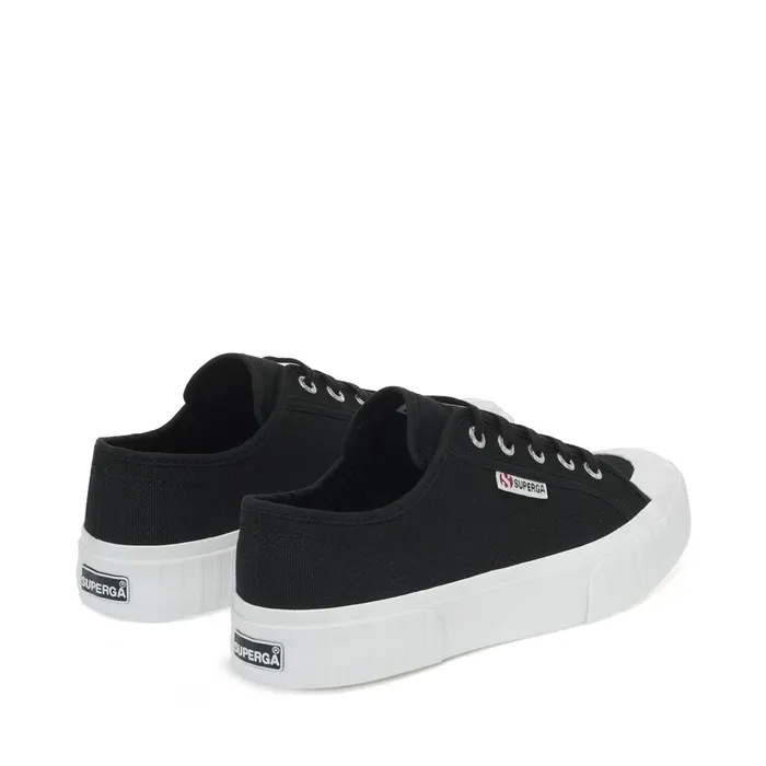 Men Sneakers Unisex 2630 STRIPE Low Cut BLACKFWHITE Superga Low Cut