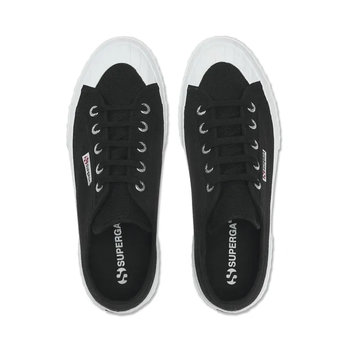 Men Sneakers Unisex 2630 STRIPE Low Cut BLACKFWHITE Superga Low Cut
