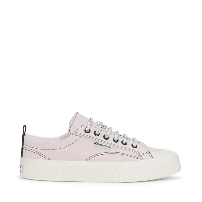 Men Sneakers Unisex 2630 STRIPE SUEDE CONTRAST STITCHING Low Cut WHITE AVORIOBLACKFAVORIO Superga Low Cut
