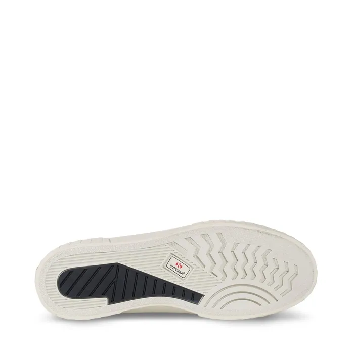 Men Sneakers Unisex 2630 STRIPE SUEDE CONTRAST STITCHING Low Cut WHITE AVORIOBLACKFAVORIO Superga Low Cut