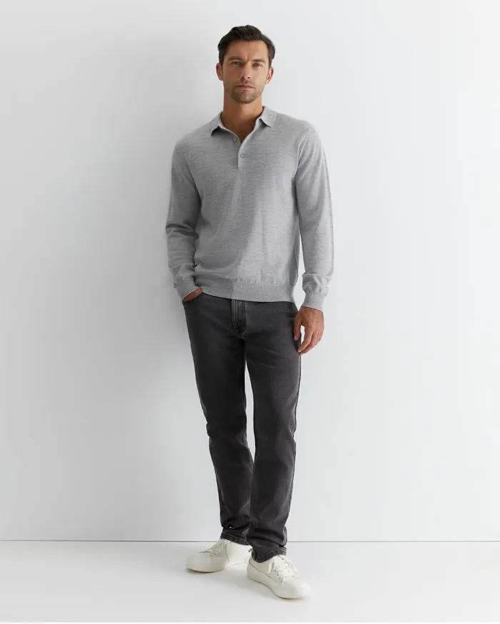 Men Sportscraft Denim and Jeans Jackson Slim Jean Dark Grey