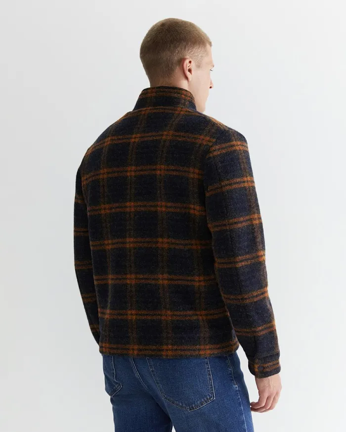 Men Sportscraft Jackets and Blazers Salford Check Wool Blend Jacket Check