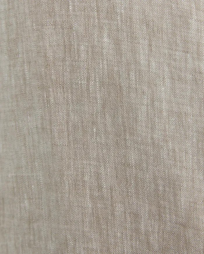 Men Sportscraft Shirts Long Sleeve Linen Shirt Barley