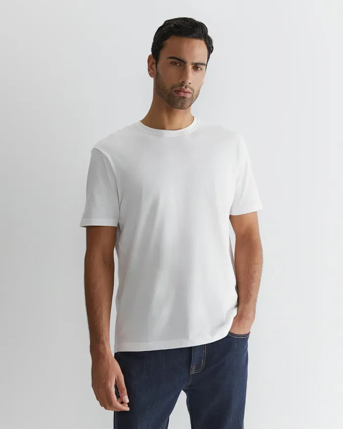 Men Sportscraft TShirts and Polos Supersoft Tee White