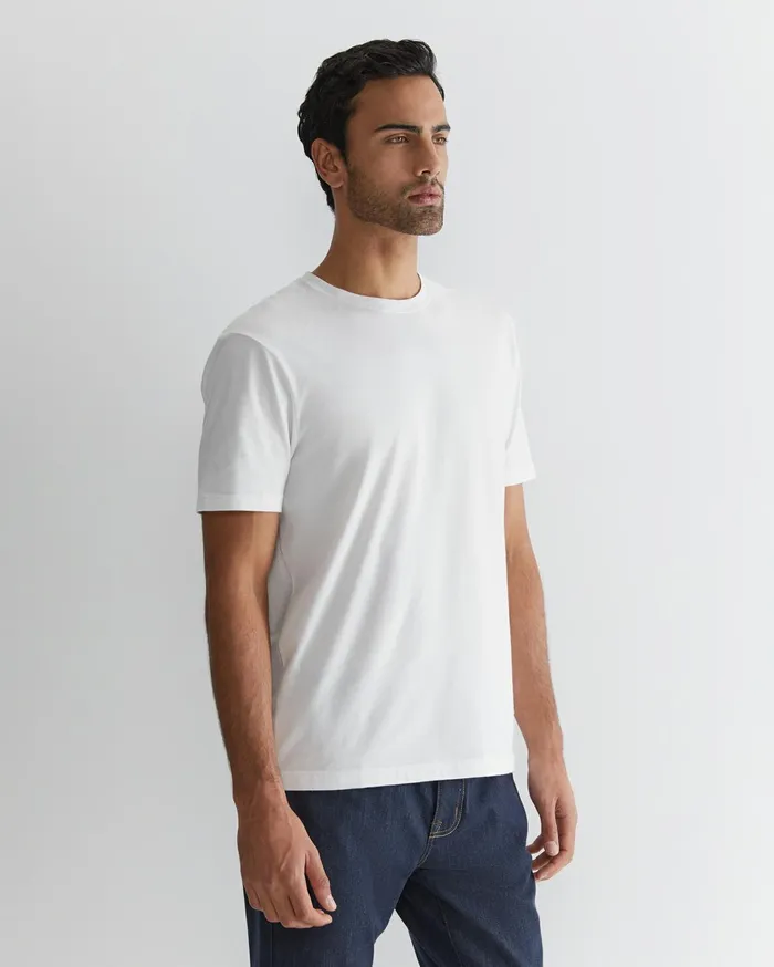 Men Sportscraft TShirts and Polos Supersoft Tee White