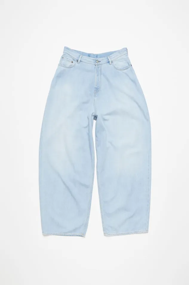 Men Super Baggy Fit Jeans 8211 2023M Light Blue Acne Studios Jeans