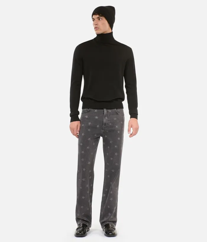 Men Sweaters THE KOOPLES Black Wool Sweater