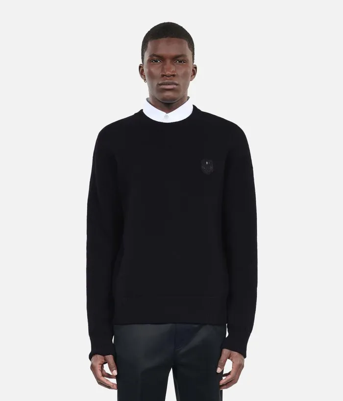 Men Sweaters THE KOOPLES Black Wool Sweater