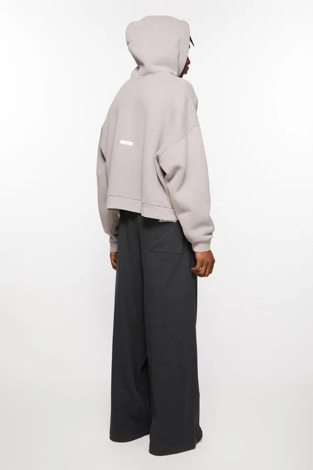 Men Sweatpant Logo Stamp Black Acne Studios Trousers