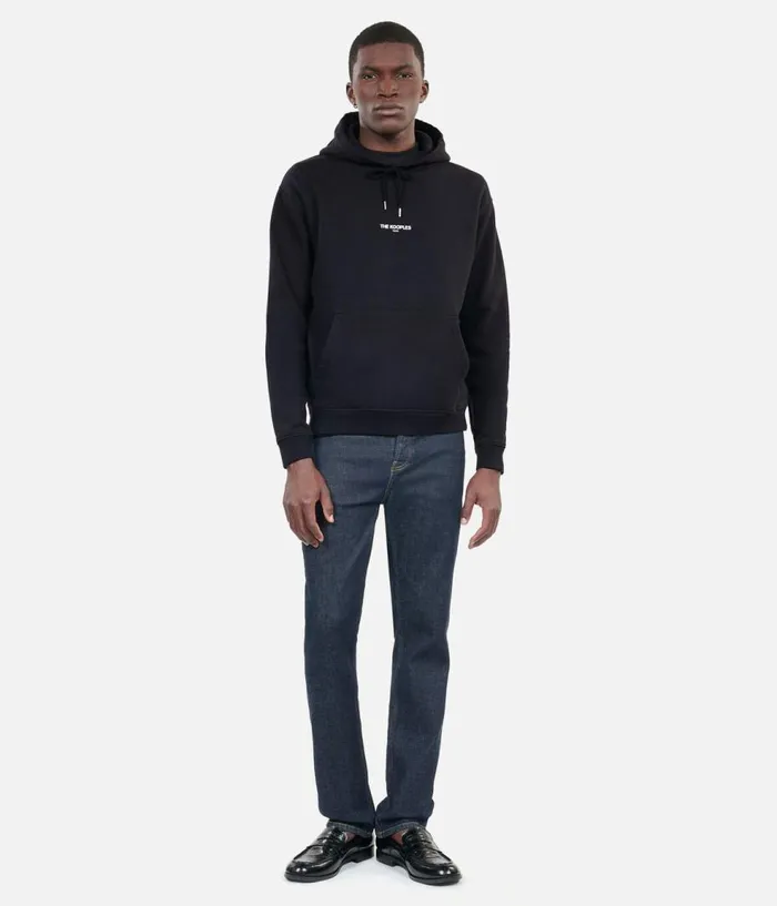 Men Sweatshirts and Sweatpants THE KOOPLES Black Logo Hoodie