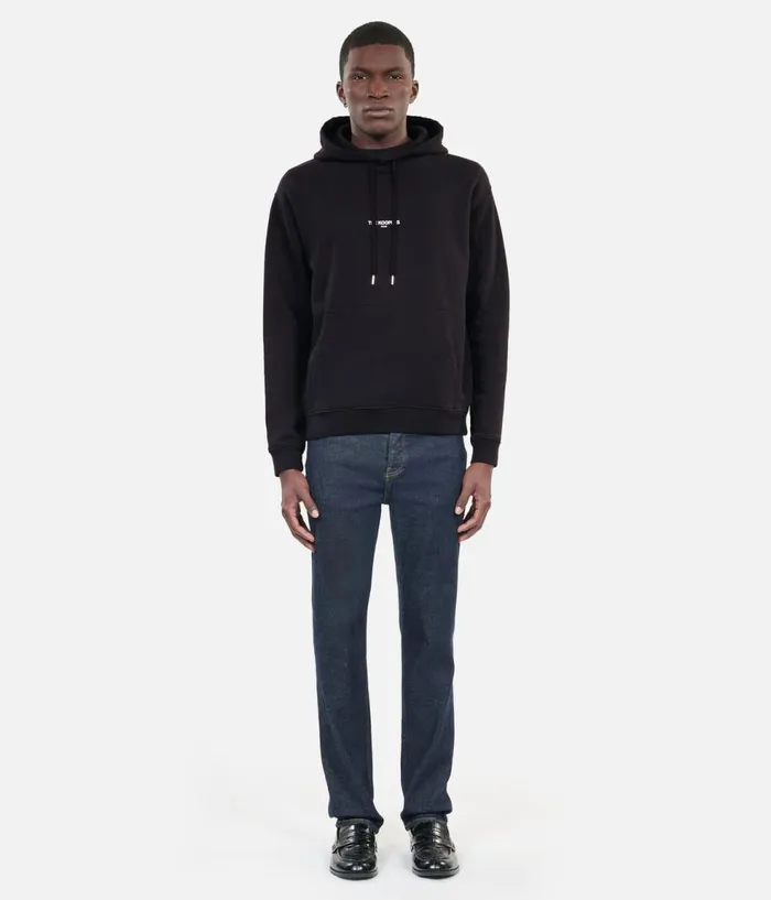 Men Sweatshirts and Sweatpants THE KOOPLES Black Logo Hoodie