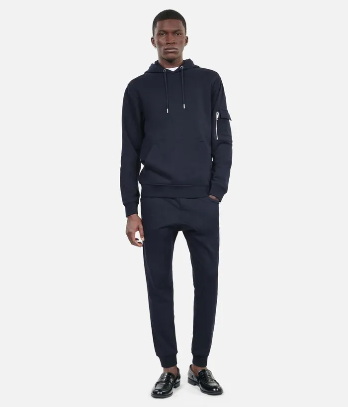 Men Sweatshirts and Sweatpants THE KOOPLES Navy Blue Hoodie