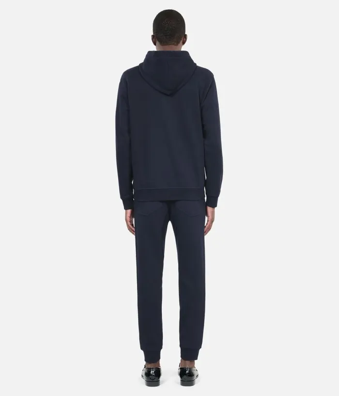 Men Sweatshirts and Sweatpants THE KOOPLES Navy Blue Hoodie Men Sweatshirts and Sweatpants THE KOOPLES Navy Blue Hoodie