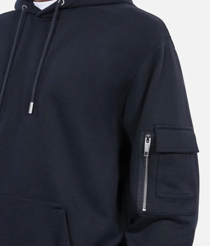 Men Sweatshirts and Sweatpants THE KOOPLES Navy Blue Hoodie Men Sweatshirts and Sweatpants THE KOOPLES Navy Blue Hoodie