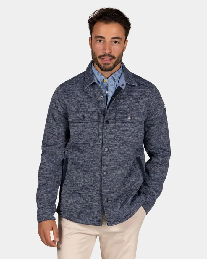 Men Sweatshirts NZA New Zealand Auckland Blue Fleece Shirt 8211 Winter Navy