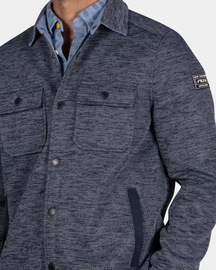 Men Sweatshirts NZA New Zealand Auckland Blue Fleece Shirt 8211 Winter Navy