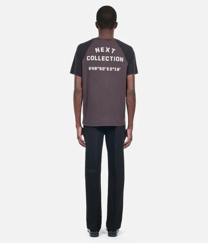 Men Tshirts THE KOOPLES Black Next Collection Serigraphy Tshirt